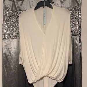 Cream Colored Boutique Style Blouse